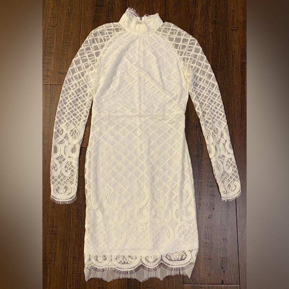 Charlotte Russe lace dress size medium